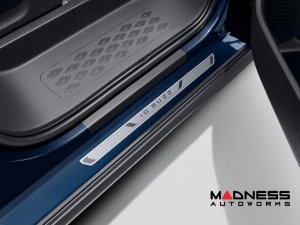 Volkswagen ID. Buzz Door Sills - Stainless Steel - ID. Buzz Logo